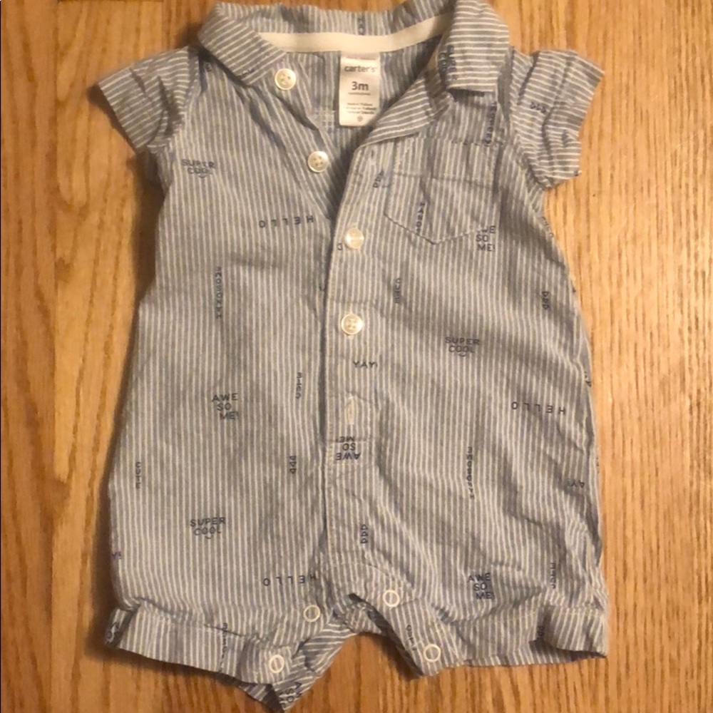 Baby boy romper